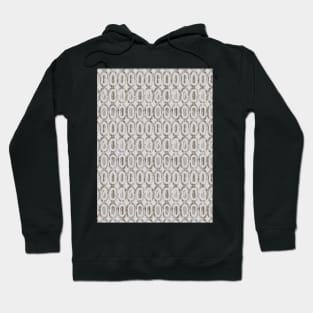 Geometric textured ovals Hoodie